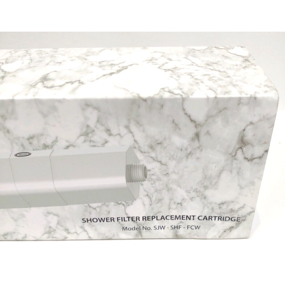 SJ WAVE Showerhead Filter Replacement for SJ Wave Filter System- White Filter - Picture 8 of 9